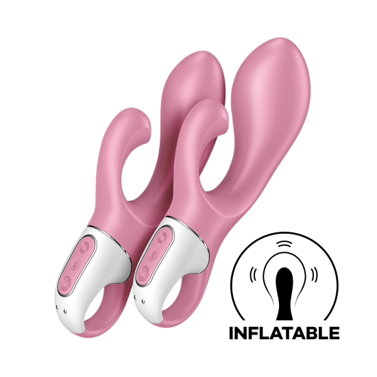 Вібратор-кролик Air Pump Bunny 2 колір: рожевий Satisfyer (Німеччина)