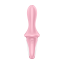 Анальний смарт-вібратор Air Pump Booty 5+ колір: рожевий Satisfyer (Німеччина)