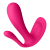 Смарт вібратор у трусики Top Secret+ колір: рожевий Satisfyer (Німеччина)