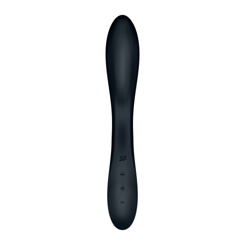 Вібратор для точки G  з рухливою кулькою Rrrolling Explosion колір: чорний Satisfyer (Німеччина)