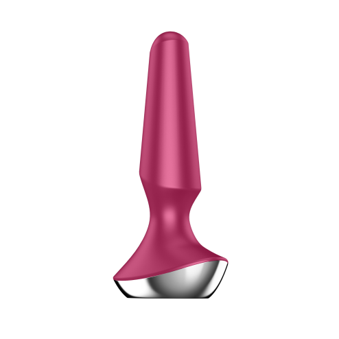 Анальна смарт пробка з вібрацією Plug-ilicious 2 колір: рожевий Satisfyer (Німеччина)