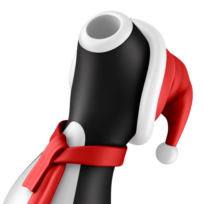 Вакуумний кліторальний стимулятор Penguin Winter Edition Satisfyer (Німеччина)