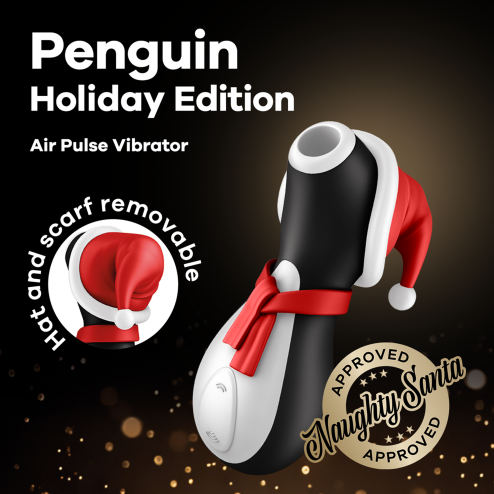 Вакуумний кліторальний стимулятор Penguin Winter Edition Satisfyer (Німеччина)