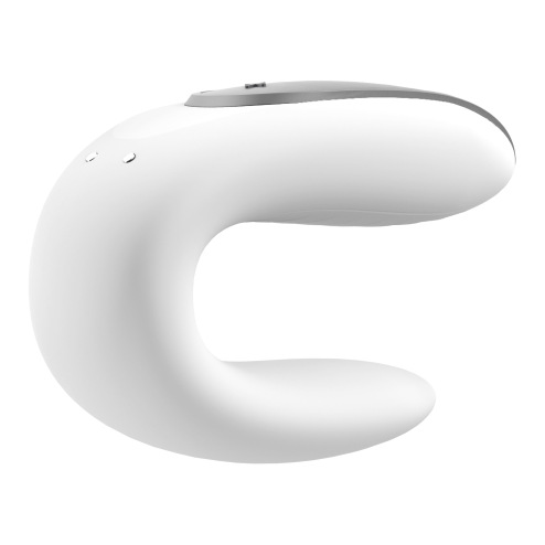 Смарт вібратор для пар Double Fun колір: білий Satisfyer (Німеччина)