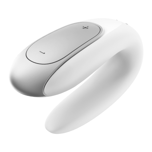 Смарт вібратор для пар Double Fun колір: білий Satisfyer (Німеччина)