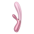 Вібратор-кролик із підігрівом Hot Lover колір: рожевий Satisfyer (Німеччина)