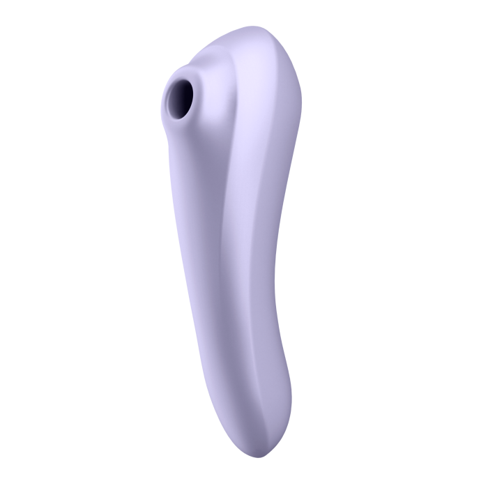Смарт вакуумний стимулятор + вібратор Dual Pleasure, двосторонній колір: ліловий Satisfyer (Німеччина)
