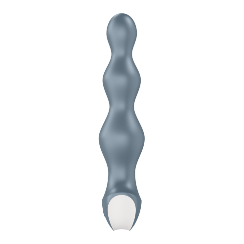 Анальний стимулятор-намистини Lolli-Plug 2 колір: сірий Satisfyer (Німеччина)