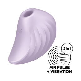 Вакуумний стимулятор клітора  Pearl Diver колір: фіолетовий Satisfyer (Німеччина)