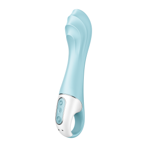 Смарт вібратор надувний Air Pump Vibrator 5 колір: блакитний Satisfyer (Німеччина)