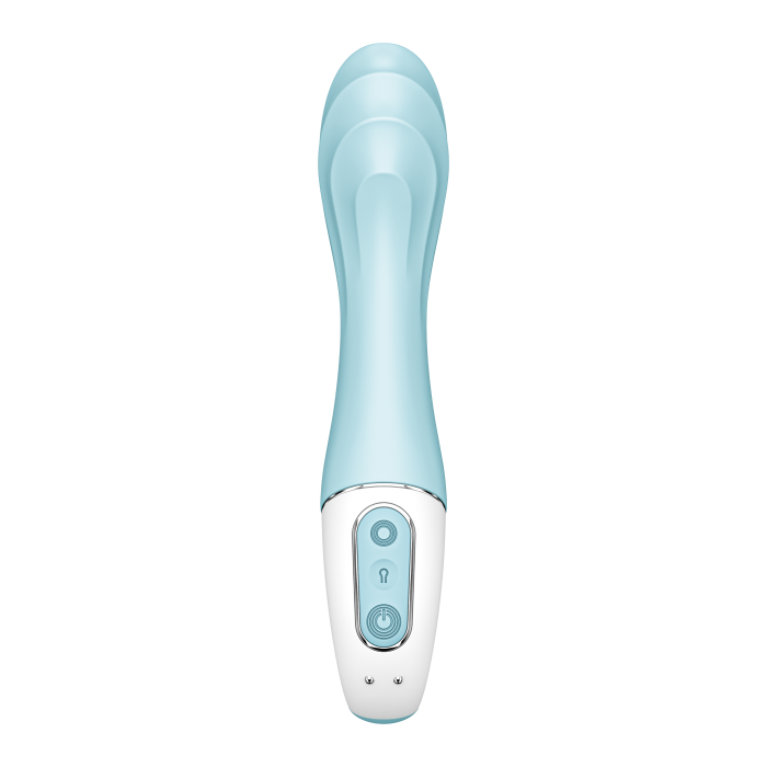 Смарт вібратор надувний Air Pump Vibrator 5 колір: блакитний Satisfyer (Німеччина)