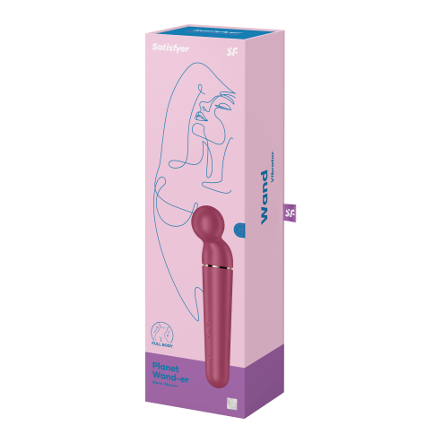 Вібромасажер Planet Wand-er колір: червоний Satisfyer (Німеччина)