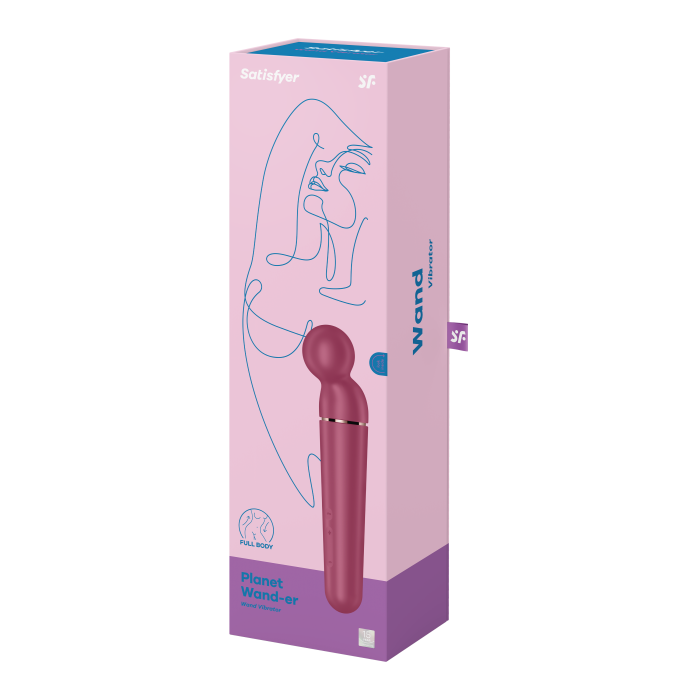Вібромасажер Planet Wand-er колір: червоний Satisfyer (Німеччина)