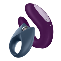 Набір Partner Box 2 (смарт вібратор для пар + смарт віброкільце) Satisfyer (Німеччина)