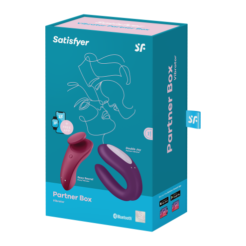 Набір Partner Box 1 (смарт вібратор для пар + вібратор у трусики) Satisfyer (Німеччина)