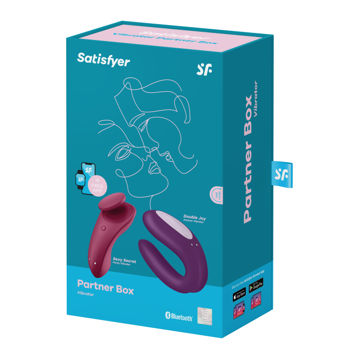 Набір Partner Box 1 (смарт вібратор для пар + вібратор у трусики) Satisfyer (Німеччина)