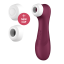 Вакуумний смарт стимулятор для клітора  з вібрацією та Liquid Air  Pro 2 Generation 3 Connect App  колір: бордовий  Satisfyer (Німеччина)