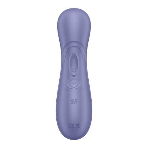 Вакуумний стимулятор клітора з вібрацією та Liquid Air Pro 2 Generation 3  колір: фіолетовий Satisfyer (Німеччина)