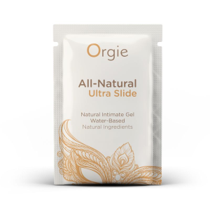 САШЕТ Лубрикант на водній основі  ультраковзаючий ALL-NATURAL Ultra slide, 2 мл Orgie (Бразилія-Португалія)