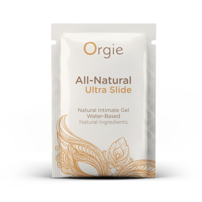 САШЕТ Лубрикант на водній основі  ультраковзаючий ALL-NATURAL Ultra slide, 2 мл Orgie (Бразилія-Португалія)