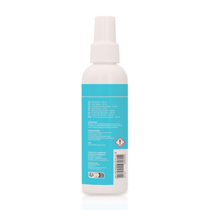 Спрей для очищення секс іграшок  Toy cleaner, 150 мл Loveline (Нідерланди)