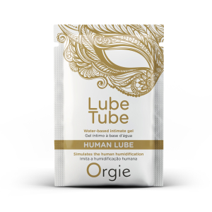 САШЕТ Лубрикант на водній основі з текстурою природної змазки HUMAN LUBE intimate gel, 2 мл  Orgie (Бразилія-Португалія)