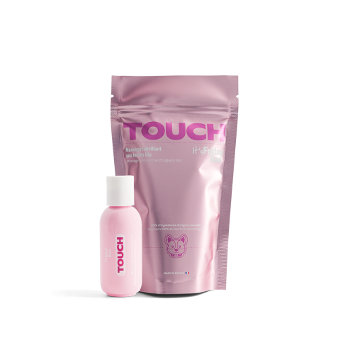 Гель для масажу-лубрикант 2 в 1 аромат: мигдаль TOUCH, 50 мл Friday Bae (Франція)