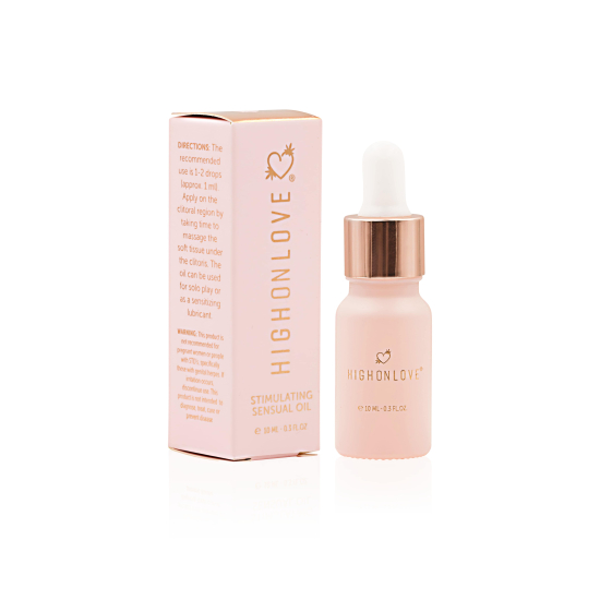 Міні канабіс-ОЛІЯ для стимуляції та підсилення відчуттів Stimulating Sensual Oil, 10 мл HighOnLove (Канада)