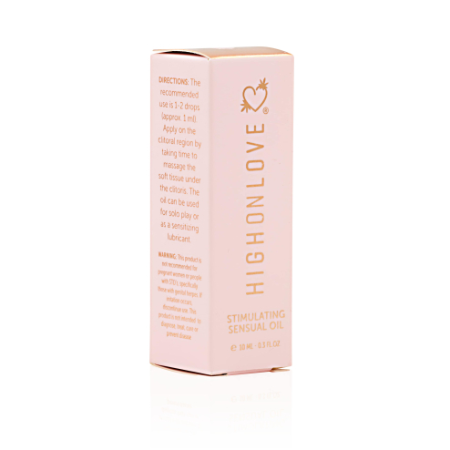 Міні канабіс-ОЛІЯ для стимуляції та підсилення відчуттів Stimulating Sensual Oil, 10 мл HighOnLove (Канада)