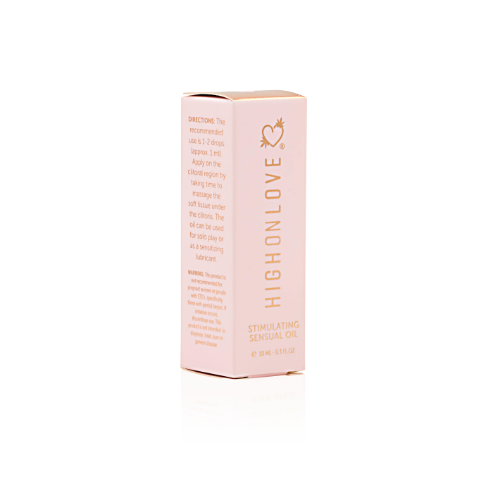 Міні канабіс-ОЛІЯ для стимуляції та підсилення відчуттів Stimulating Sensual Oil, 10 мл HighOnLove (Канада)