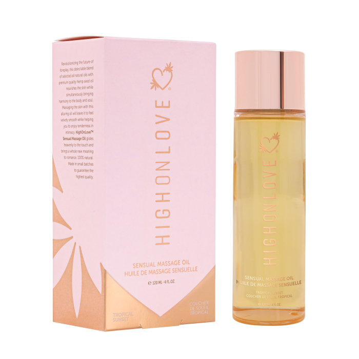 Масажна олія з ароматом тропічних фруктів Sensual Massage Oil Tropical Sunset, 120 мл HighOnLove (Канада) Масажна олія з ароматом тропічних фруктів Sensual Massage Oil Tropical Sunset, 120 мл HighOnLove (Канада)