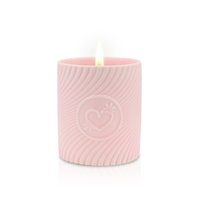 Масажна свічка з ароматом лічі та мартіні Sensual Massage Candle Lychee Martini, 250 мл HighOnLove (Канада)