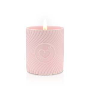 Масажна свічка з ароматом полуниці та шампанського Sensual Massage Candle Strawberries&Champagne, 250 мл HighOnLove (Канада)