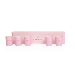 Набір масажних свічок 5 ароматів-афродизіаків Mini Massage Candles Collection, 5 х 35 г HighOnLove (Канада)