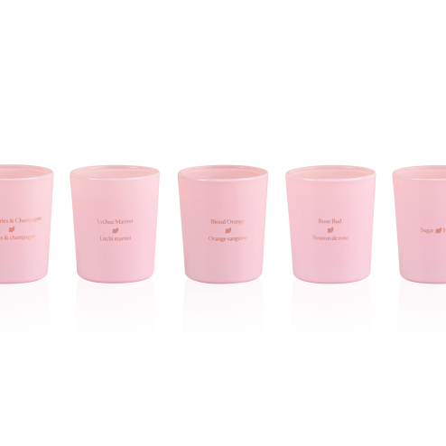 Набір масажних свічок 5 ароматів-афродизіаків Mini Massage Candles Collection, 5 х 35 г HighOnLove (Канада)
