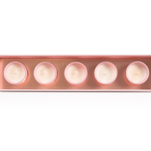 Набір масажних свічок 5 ароматів-афродизіаків Mini Massage Candles Collection, 5 х 35 г HighOnLove (Канада)