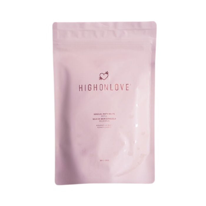 РЕФІЛ Рожева сіль для ванни з олією насіння канабісу Sensual Bath Salt, 500 г HighOnLove (Канада) РЕФІЛ Рожева сіль для ванни з олією насіння канабісу Sensual Bath Salt, 500 г HighOnLove (Канада)