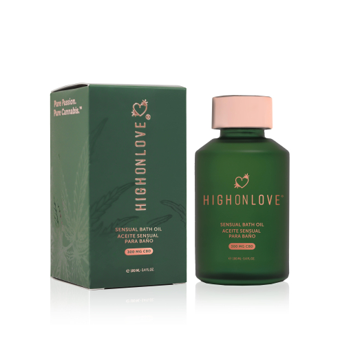 Олія для ванни з CBD Sensual Bath Oil, 100 мл HighOnLove (Канада)