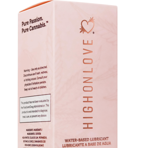 Лубрикант на водній основі з CBD Water-based Lubricant CBD, 100 мл HighOnLove (Канада)