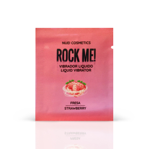 САШЕТ Рідкий вібратор смак: полуниця ROCK ME!, 2 мл Nuei (Іспанія)