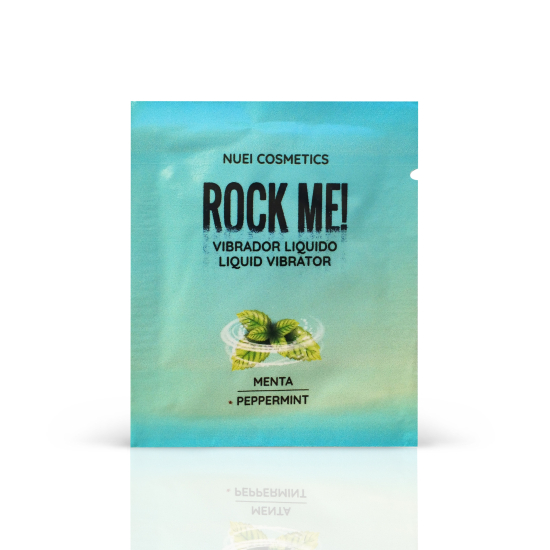 САШЕТ Рідкий вібратор смак: м'ята ROCK ME!, 2 мл Nuei (Іспанія)