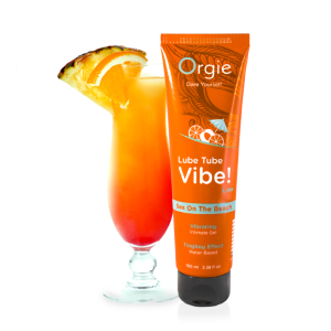 Збуджуючий їстівний лубрикант з ефектом вібрації (низький рівень) коктейль СЕКС НА ПЛЯЖІ, 100 мл  Orgie (Бразилія-Португалія)