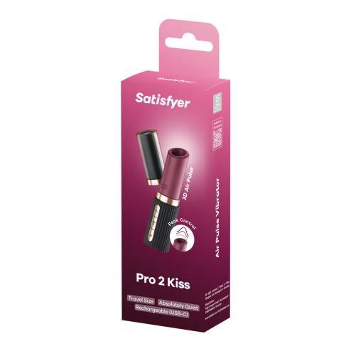 Вакуумний стимулятор клітора  Pro 2 Kiss Satisfyer (Німеччина)