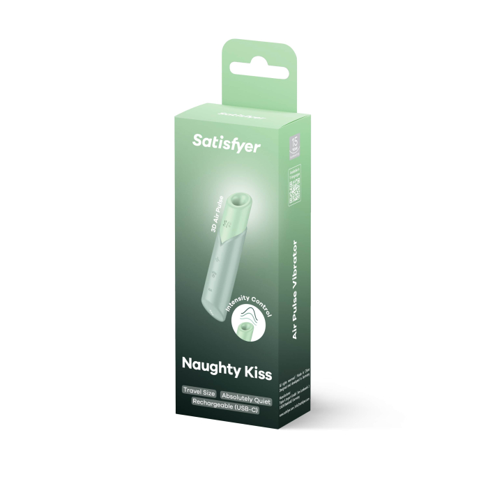 Вакуумний стимулятор клітора  Naughty Kiss Satisfyer (Німеччина)
