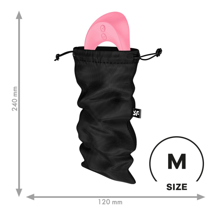 Мішечок для зберігання  Treasure Bag  колір: чорний, розмір: М  Satisfyer (Німеччина)
