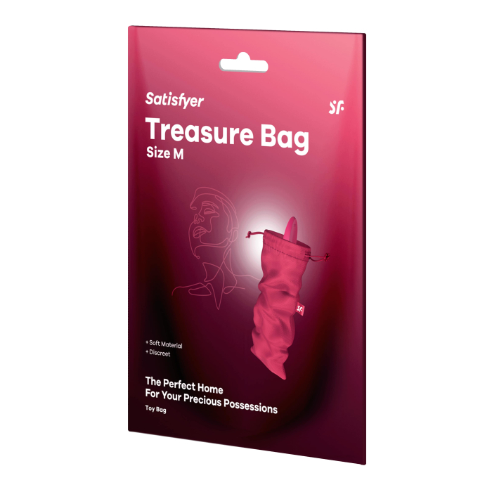 Мішечок для зберігання  Treasure Bag  колір: рожевий, розмір: М  Satisfyer (Німеччина)