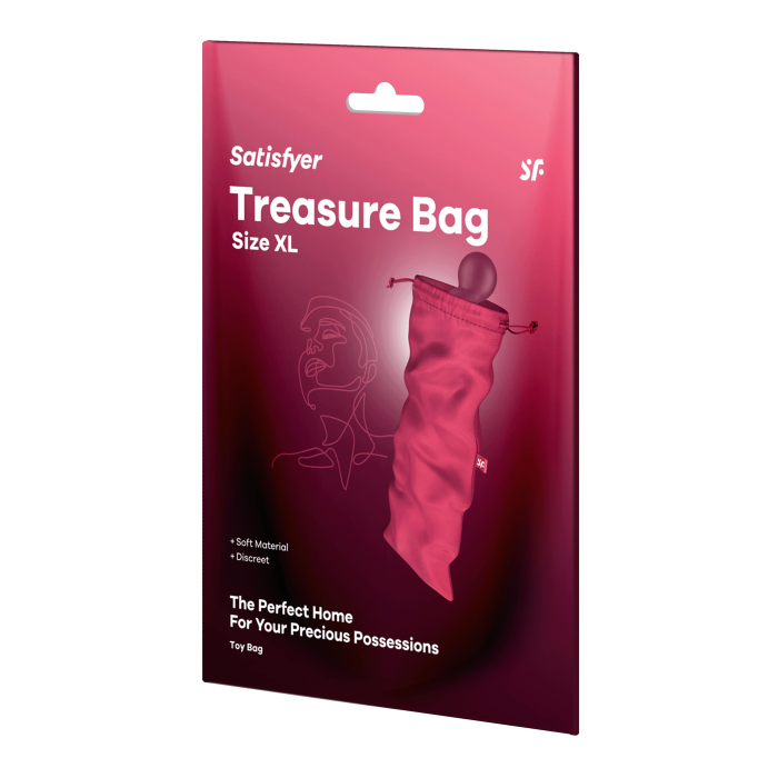 Мішечок для зберігання  Treasure Bag  колір: рожевий, розмір: XL  Satisfyer (Німеччина)