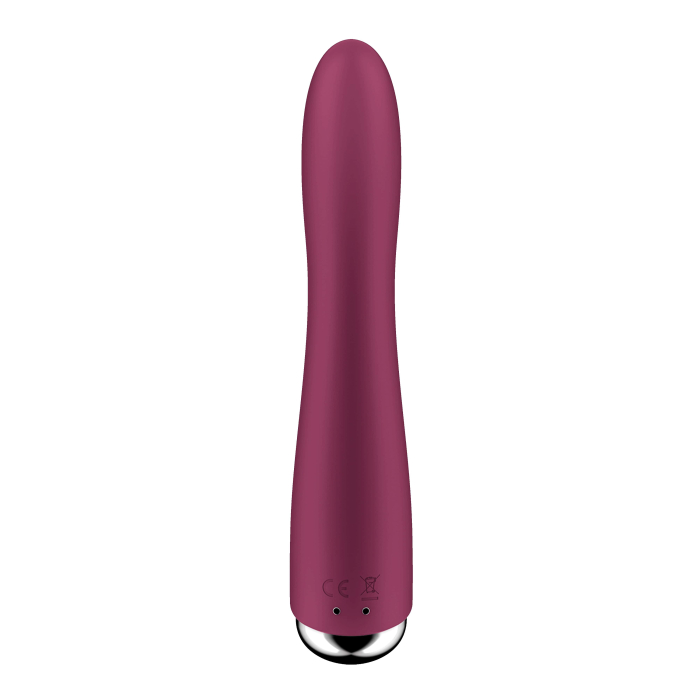 Вібратор з ротацією Spinning Vibe 1 колір: бордовий Satisfyer (Німеччина)