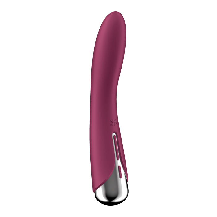 Вібратор з ротацією Spinning Vibe 1 колір: бордовий Satisfyer (Німеччина)