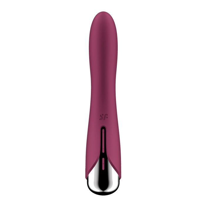 Вібратор з ротацією Spinning Vibe 1 колір: бордовий Satisfyer (Німеччина)